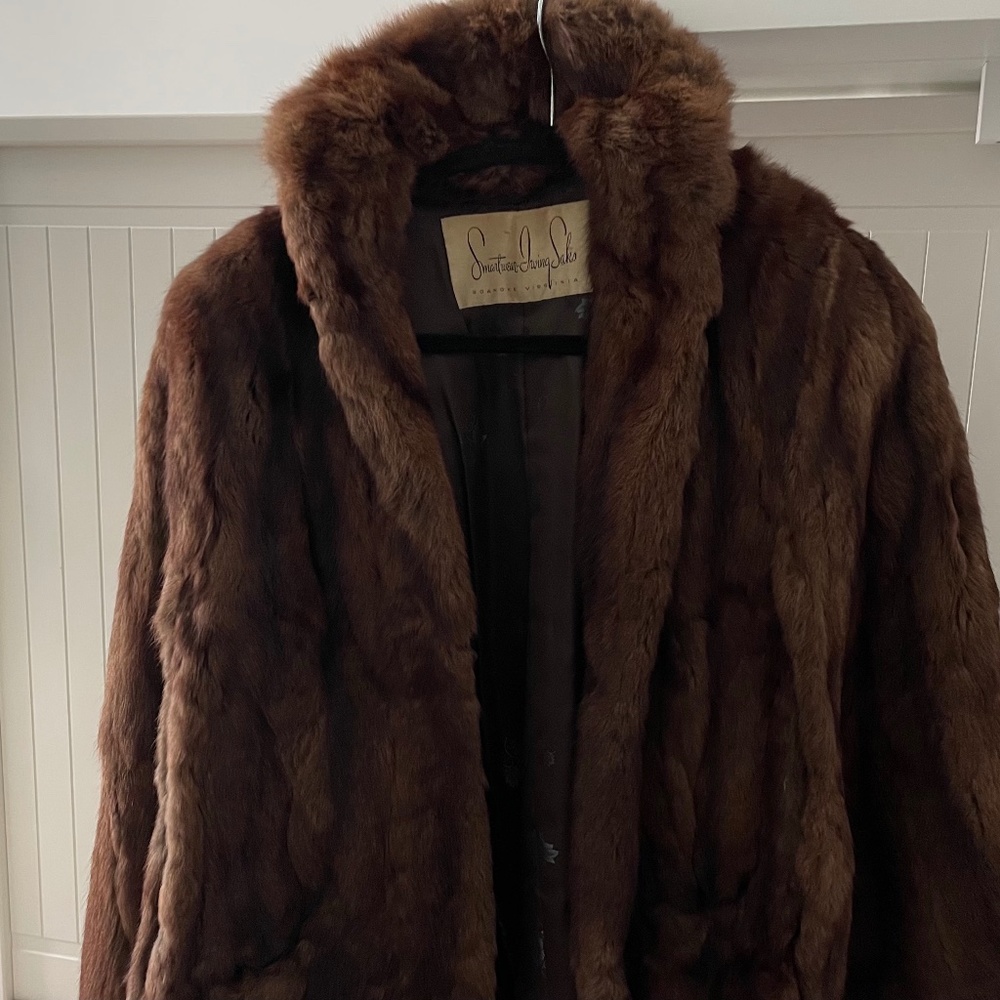 Vintage Fur Cape